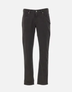 Men's Slim Fit Grey Trousers