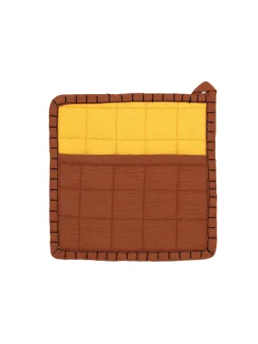Meringues Pot Holder (Brown)