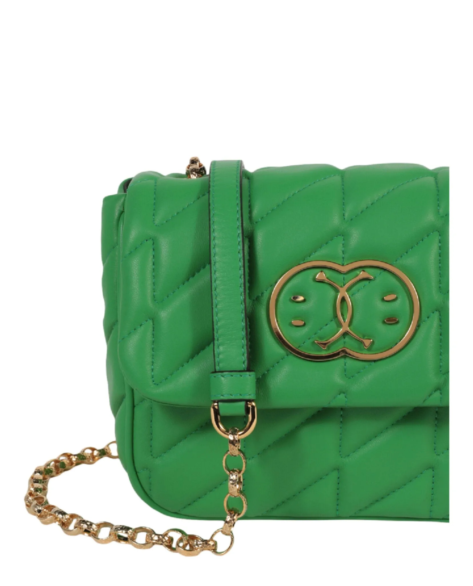 Moschino Double Smiley� Quilted Crossbody Bag