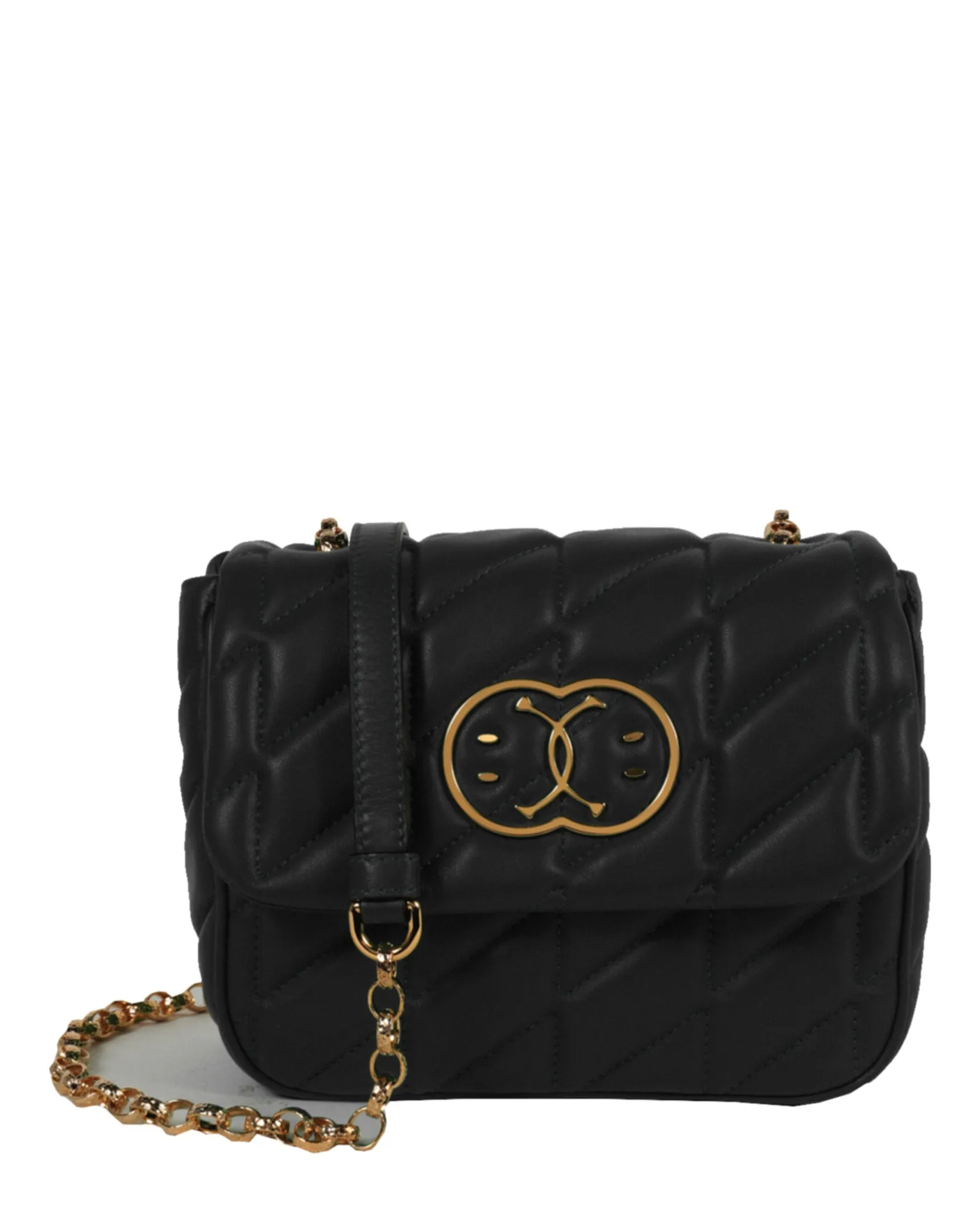 Moschino Double Smiley� Quilted Crossbody Bag