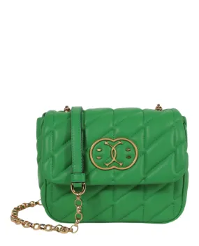 Moschino Double Smiley� Quilted Crossbody Bag
