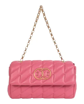 Moschino Quilted Shoulder Bag