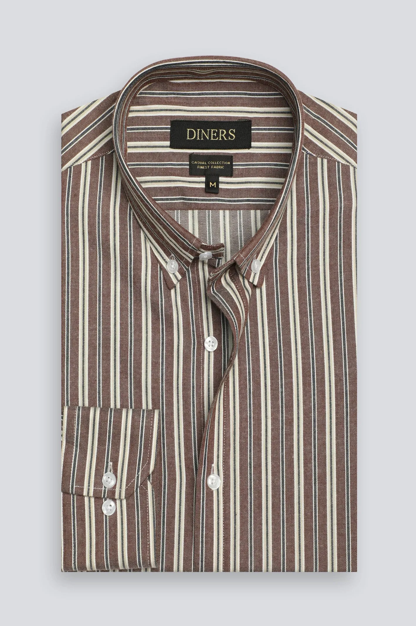 Multicolor Stripes Casual Shirt