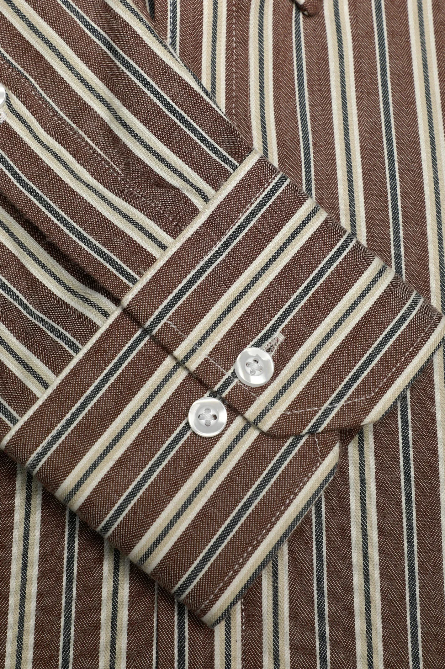 Multicolor Stripes Casual Shirt