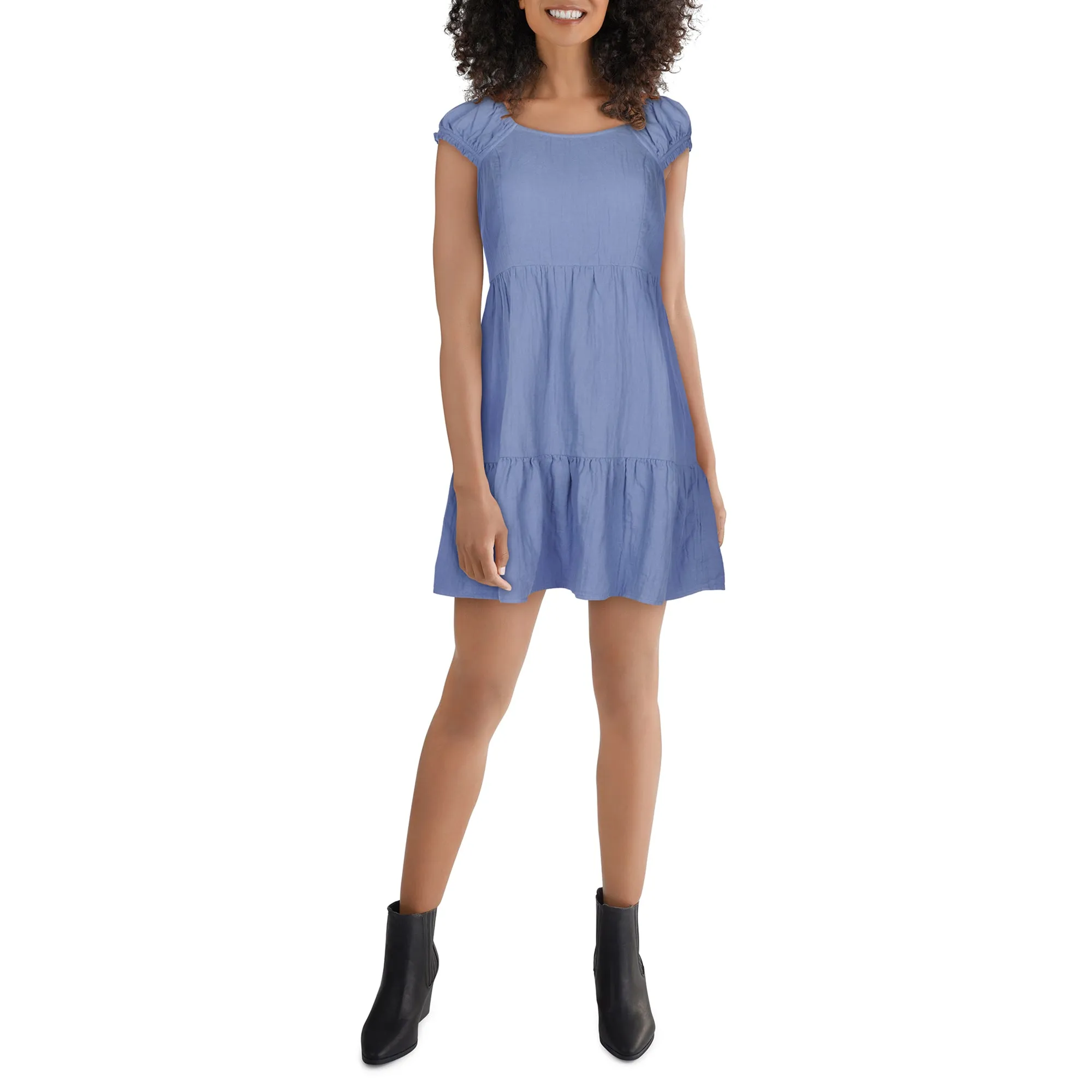 mySTYLE Women's Festival Solid Midi Dress