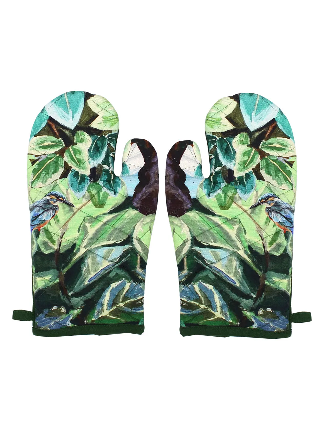 Namdapha - Set Of 2 Gloves (Green)