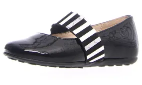 Naturino Girl's Velia Vernice Flat Shoes - Nero