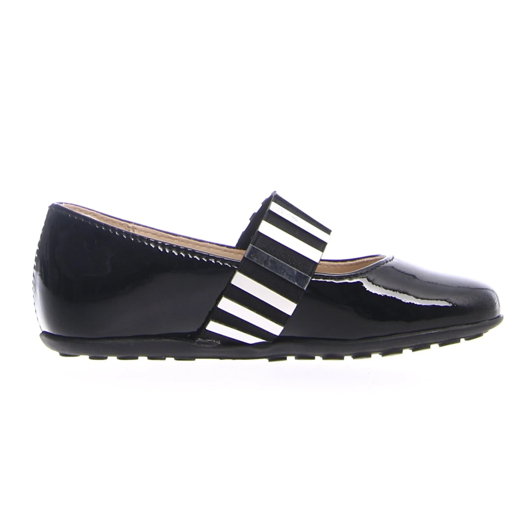 Naturino Girl's Velia Vernice Flat Shoes - Nero