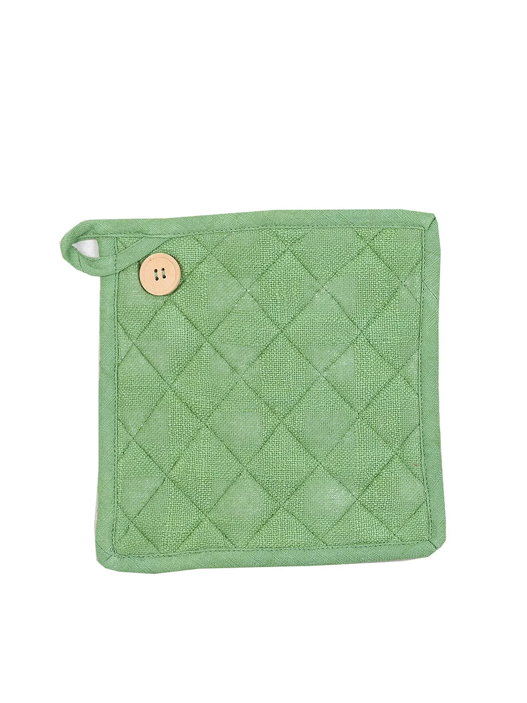 Nelvayal Pot Holder (Green)