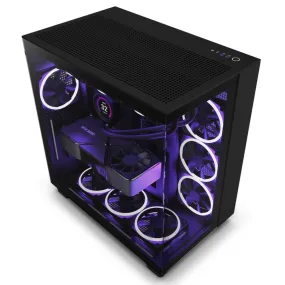 Nzxt Case Flow Black - Midi