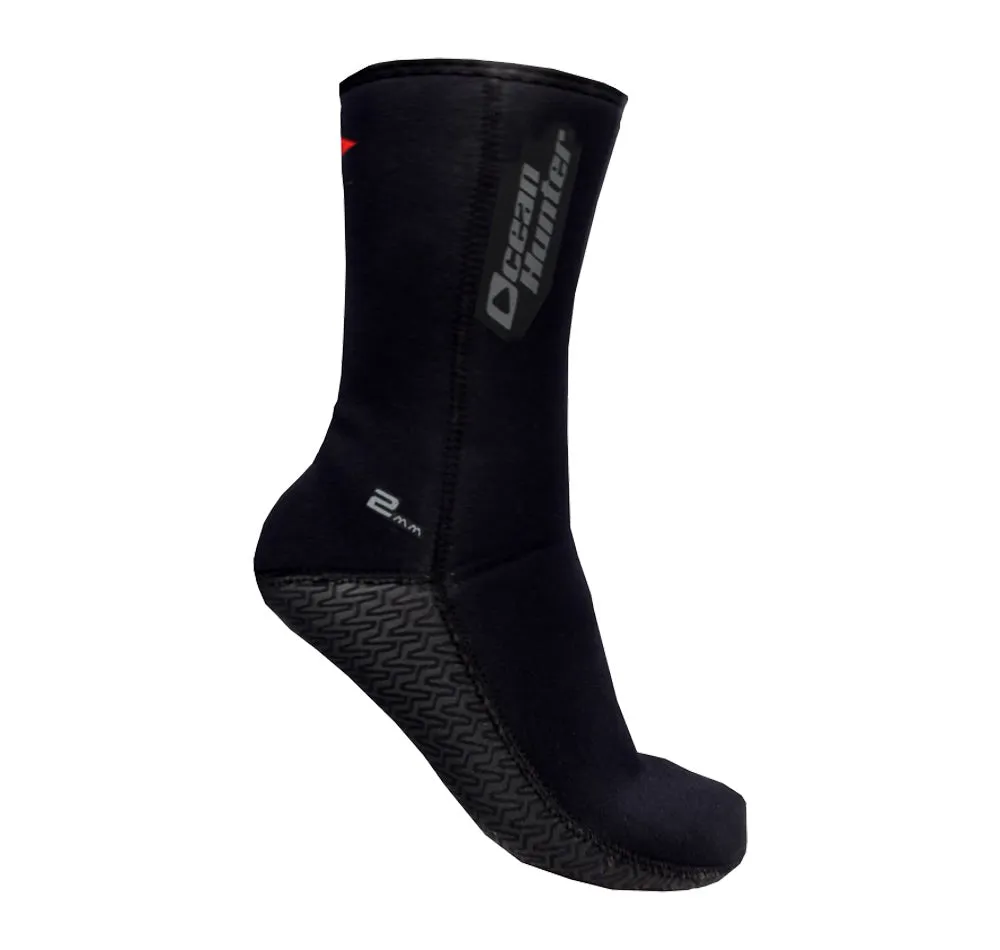 Ocean Hunter 2mm Plush Sock
