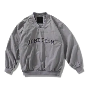 OCTOBEE レトロVネックトップス OTB005