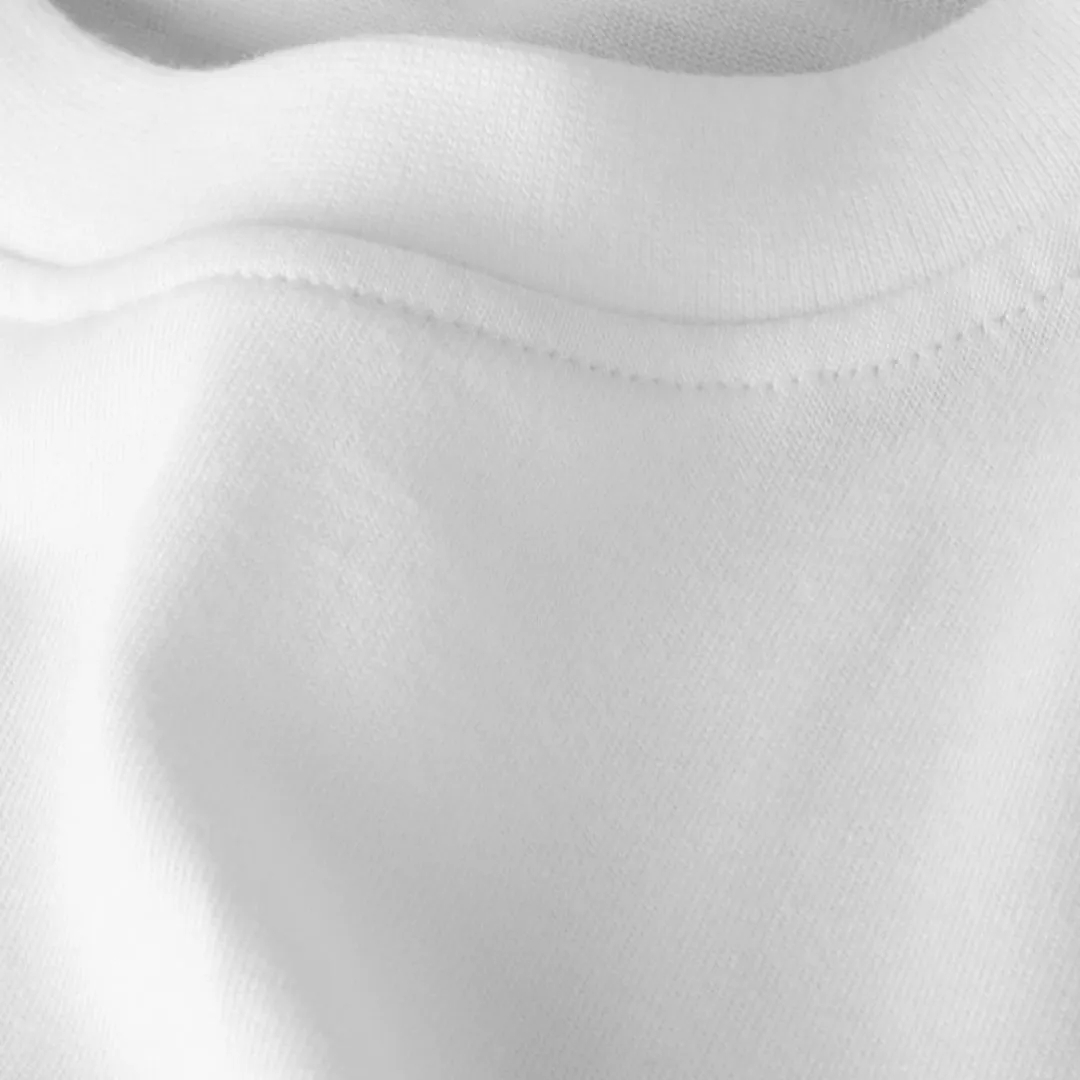 PARTCH Must Long Sleeve T-Shirt Oversized White Organic Cotton