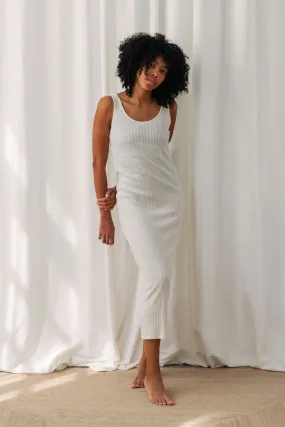 Pellinki Dress Ecru White