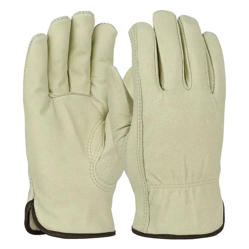 PIP Top Grain Pigskin Leather Drivers Glove 994KP (12 pairs)