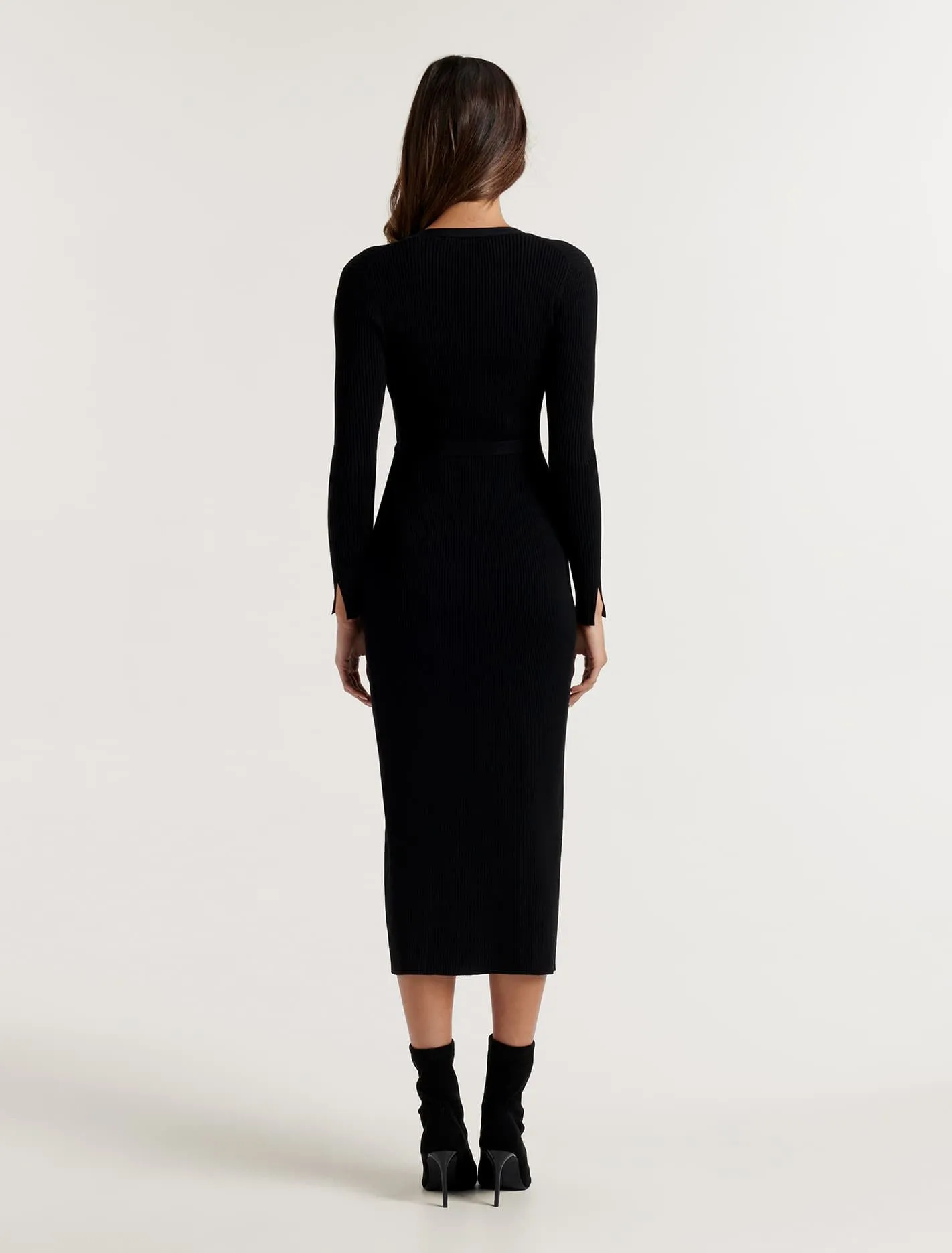 Prima Wrap Knit Dress