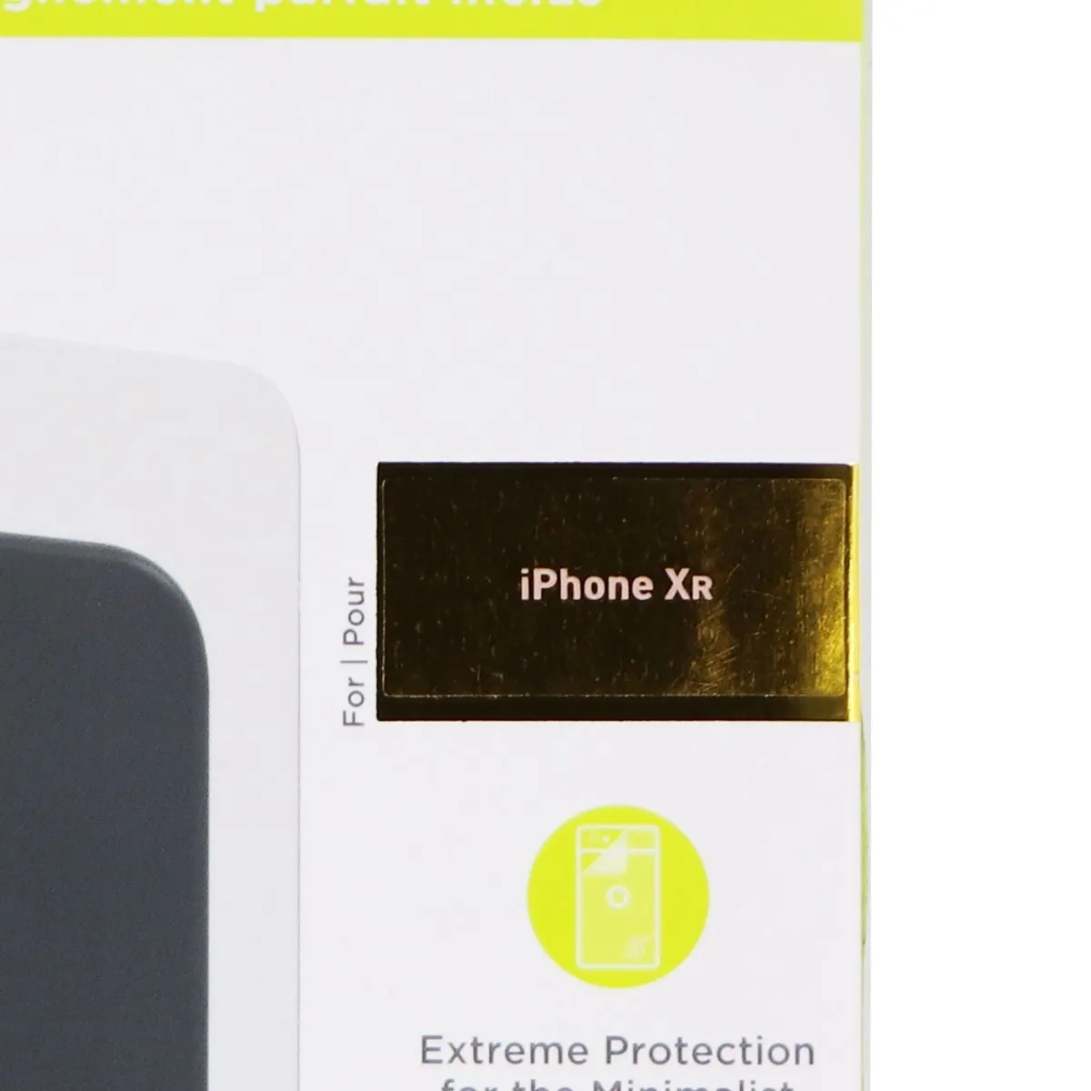 PureGear Extreme Impact Back Screen for iPhone XR - Clear / Back Side Only