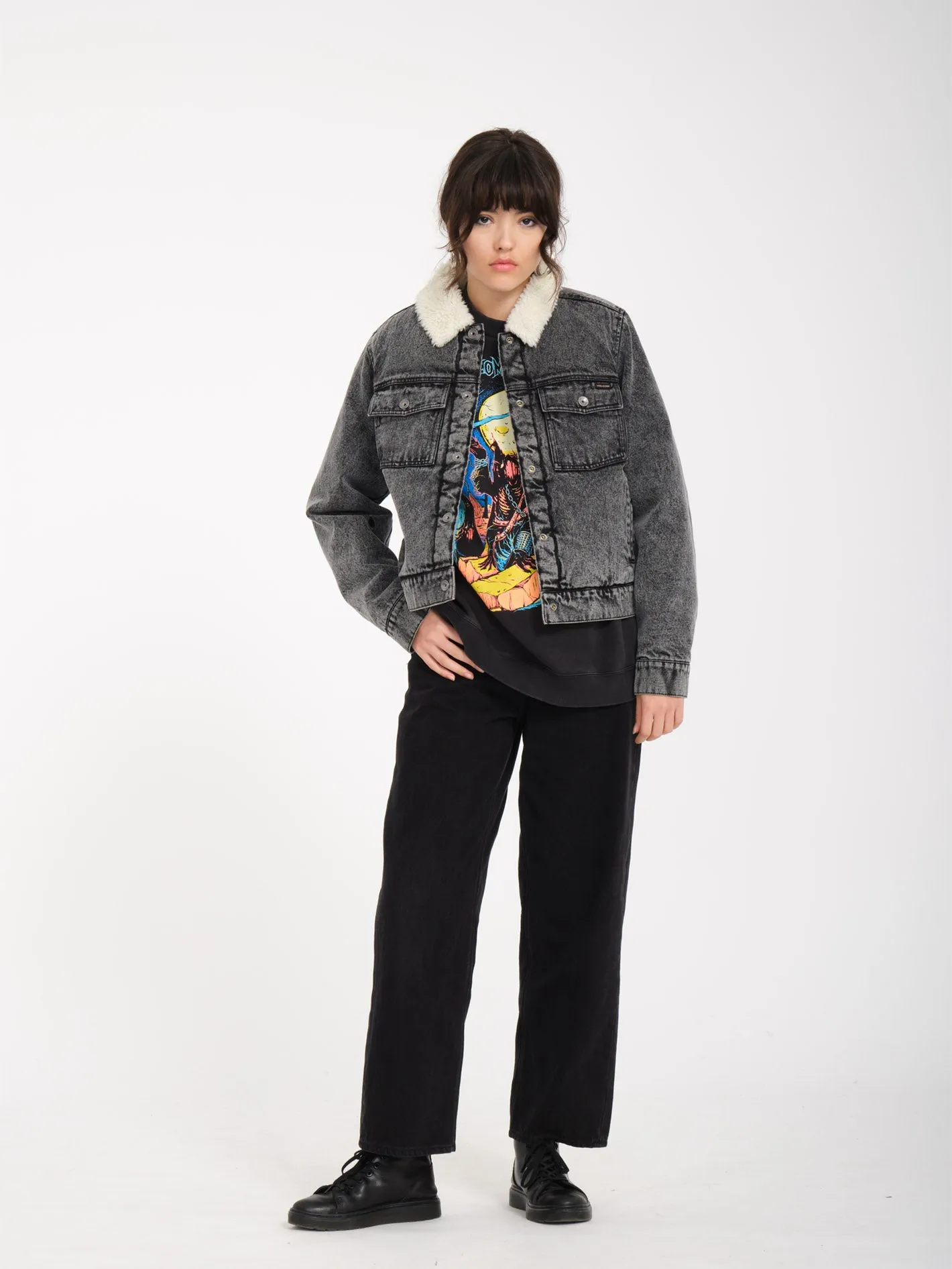Radstone Denim Jacket - BLACK