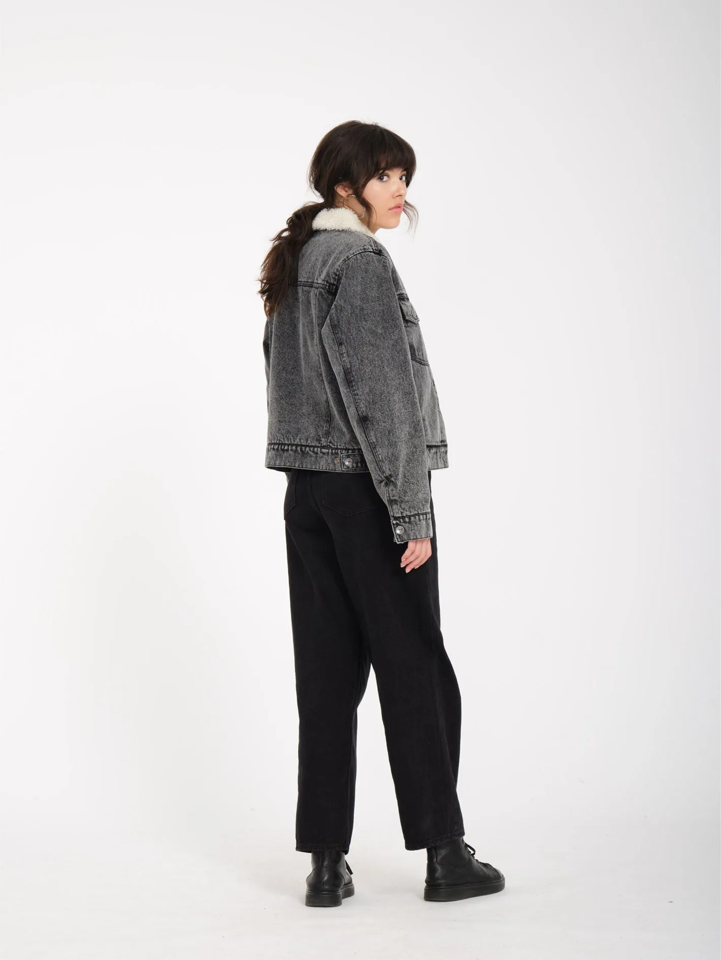 Radstone Denim Jacket - BLACK