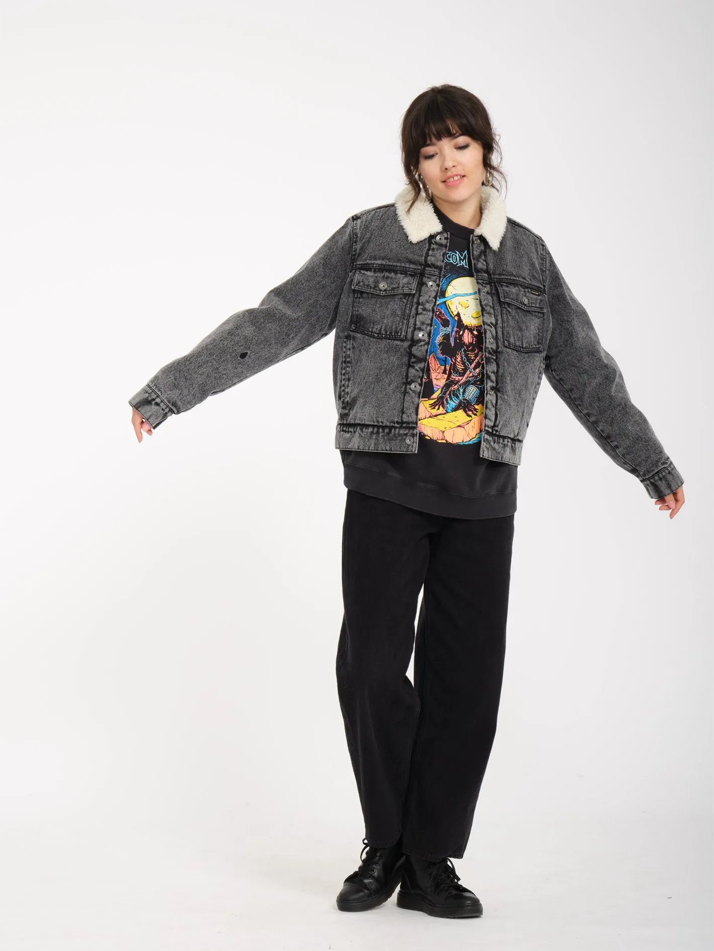 Radstone Denim Jacket - BLACK
