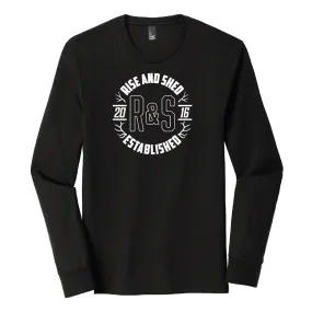 R&S Established Crest - Black - Long Sleeve