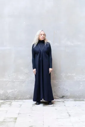 RECYCLED WOOL MAXI DRESS