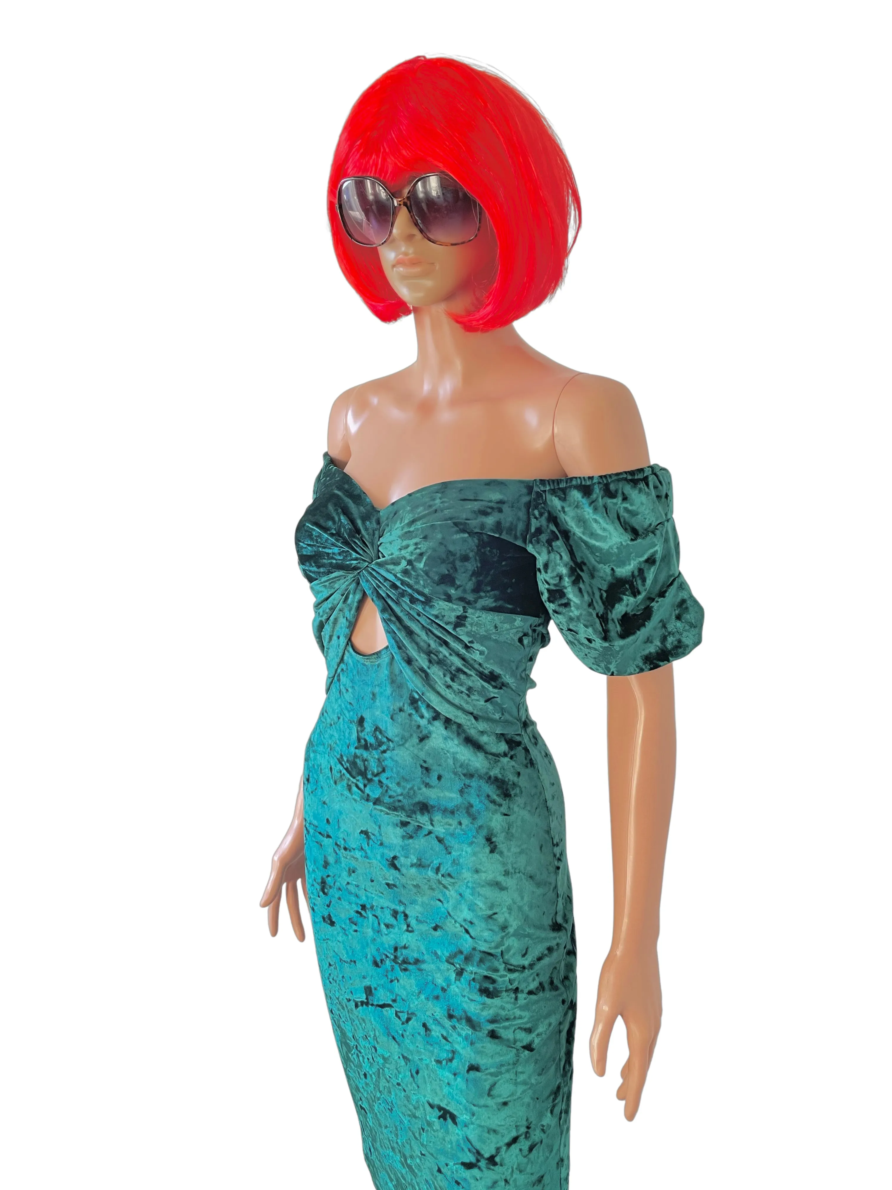 RENT Emerald TALL maxi dress