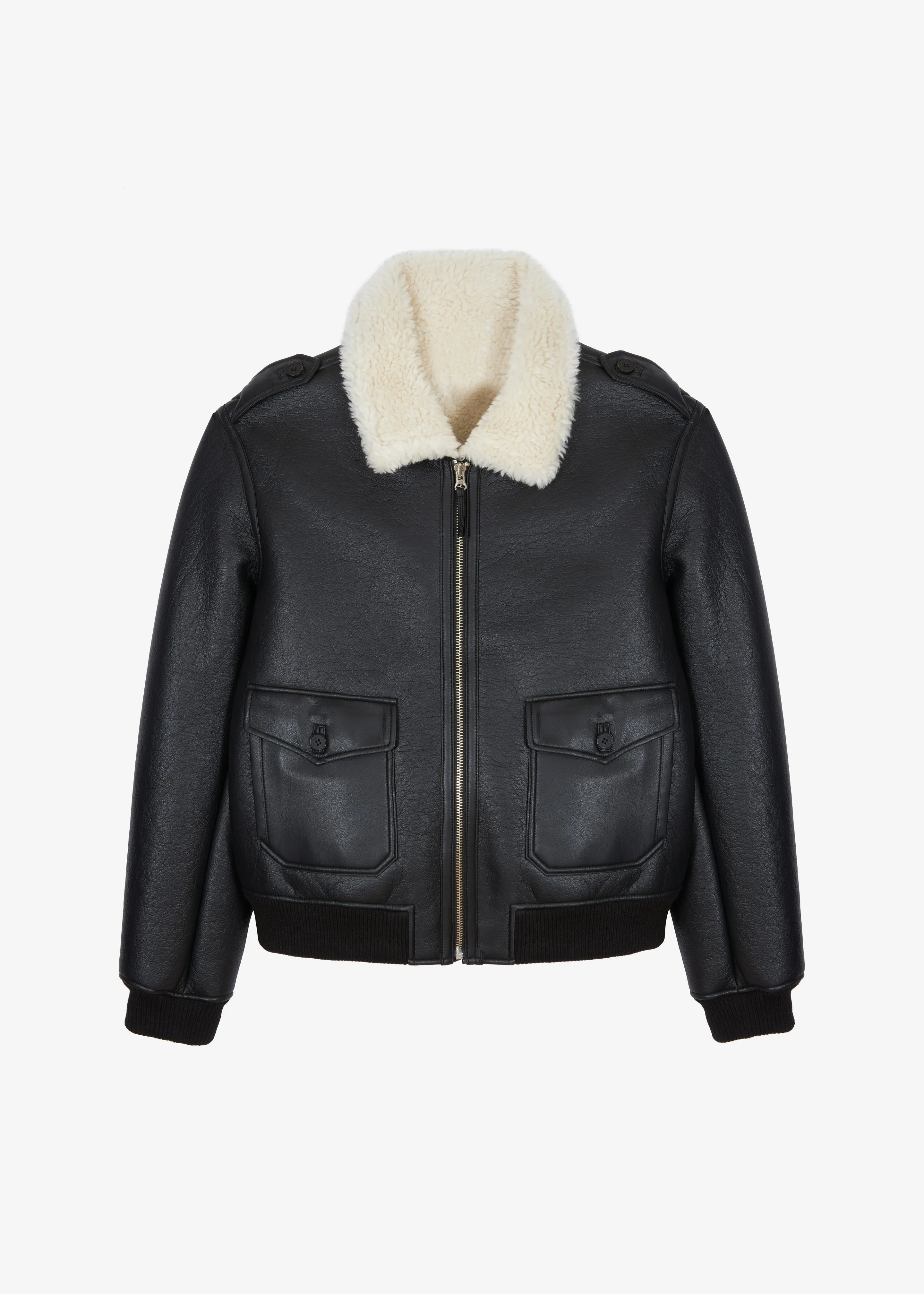Richter Shearling Jacket - Black