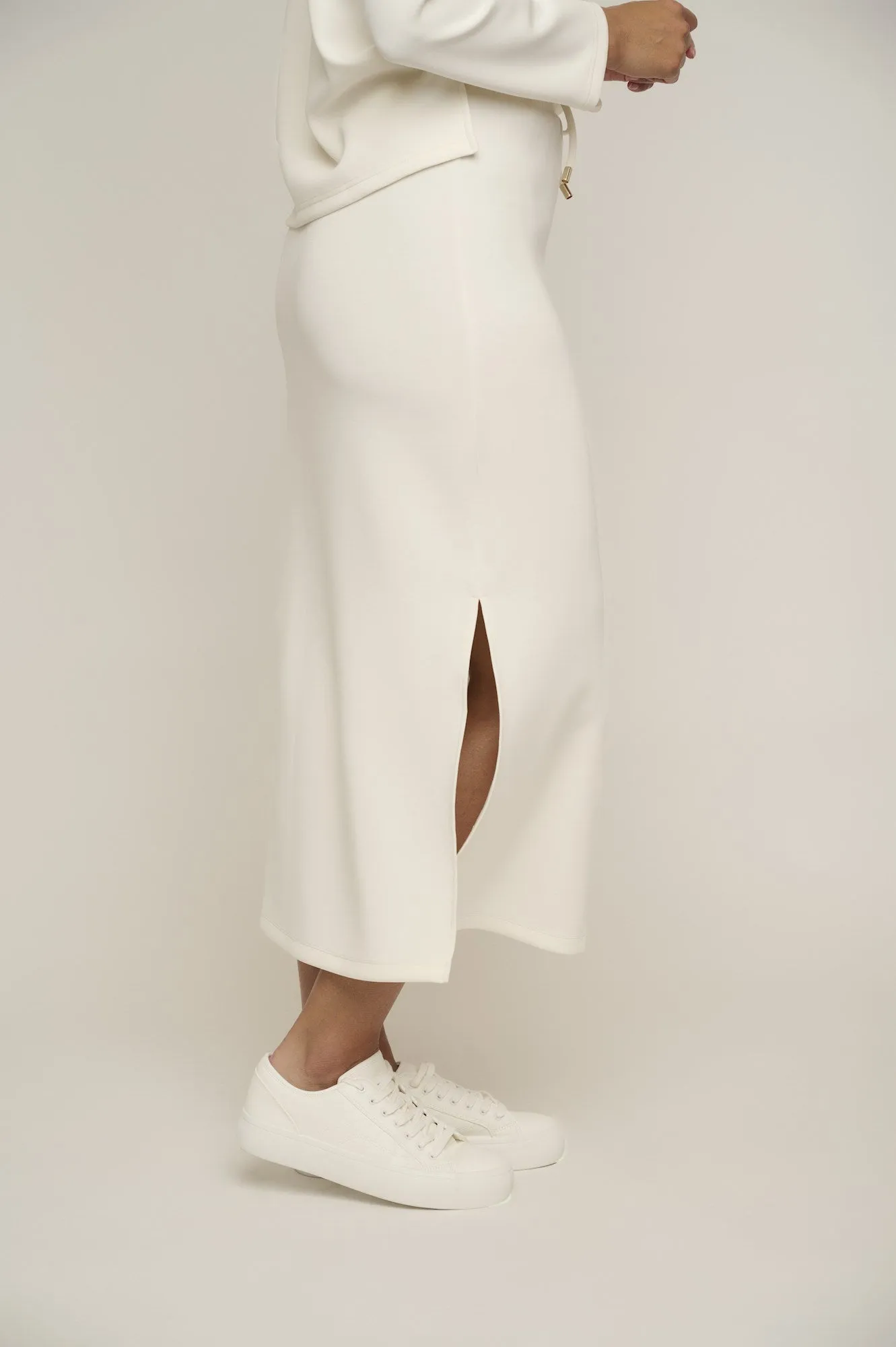 Rino&Pelle SANDY MIDI LENGTH SKIRT WITH SLITS