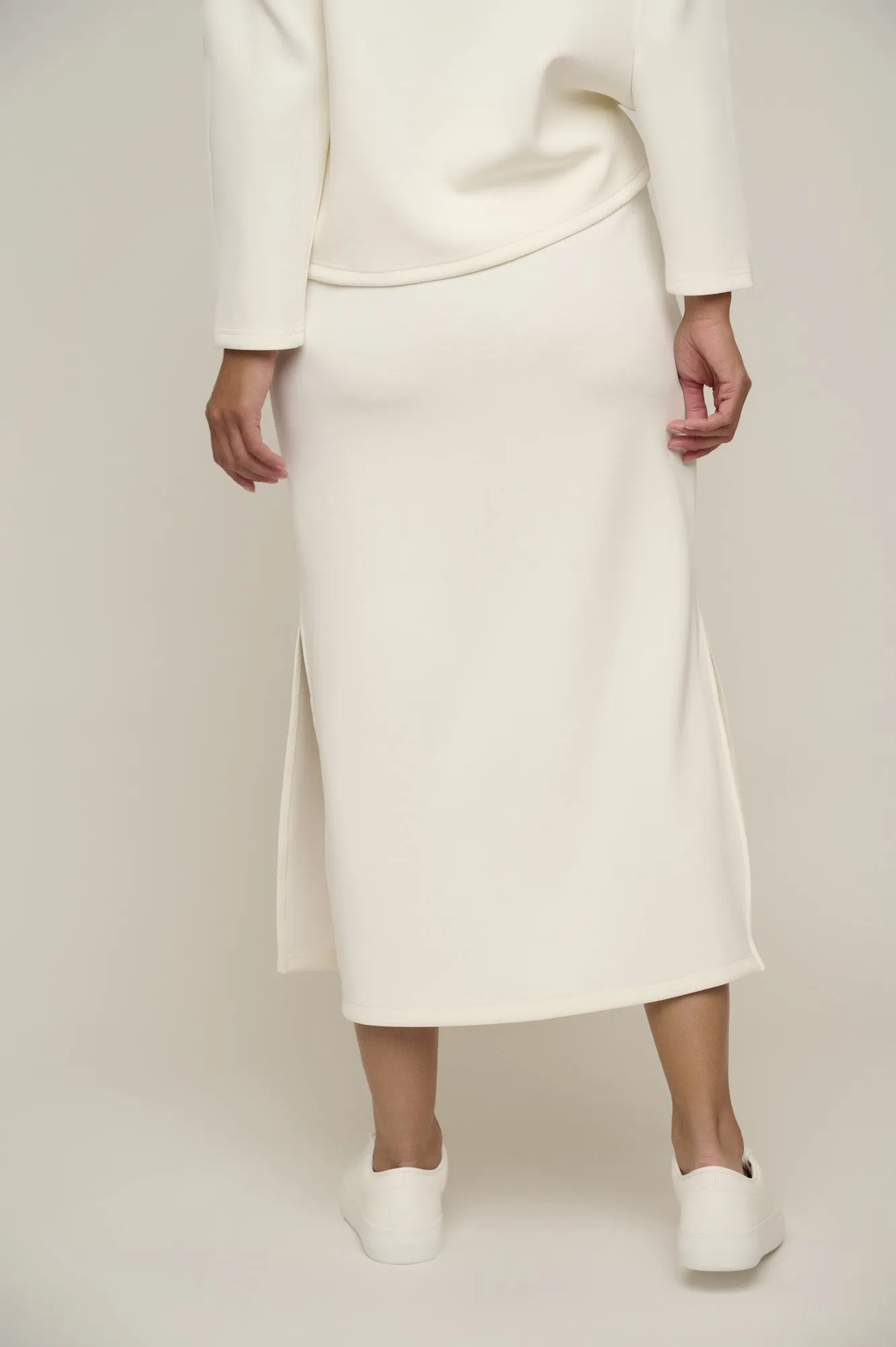 Rino&Pelle SANDY MIDI LENGTH SKIRT WITH SLITS