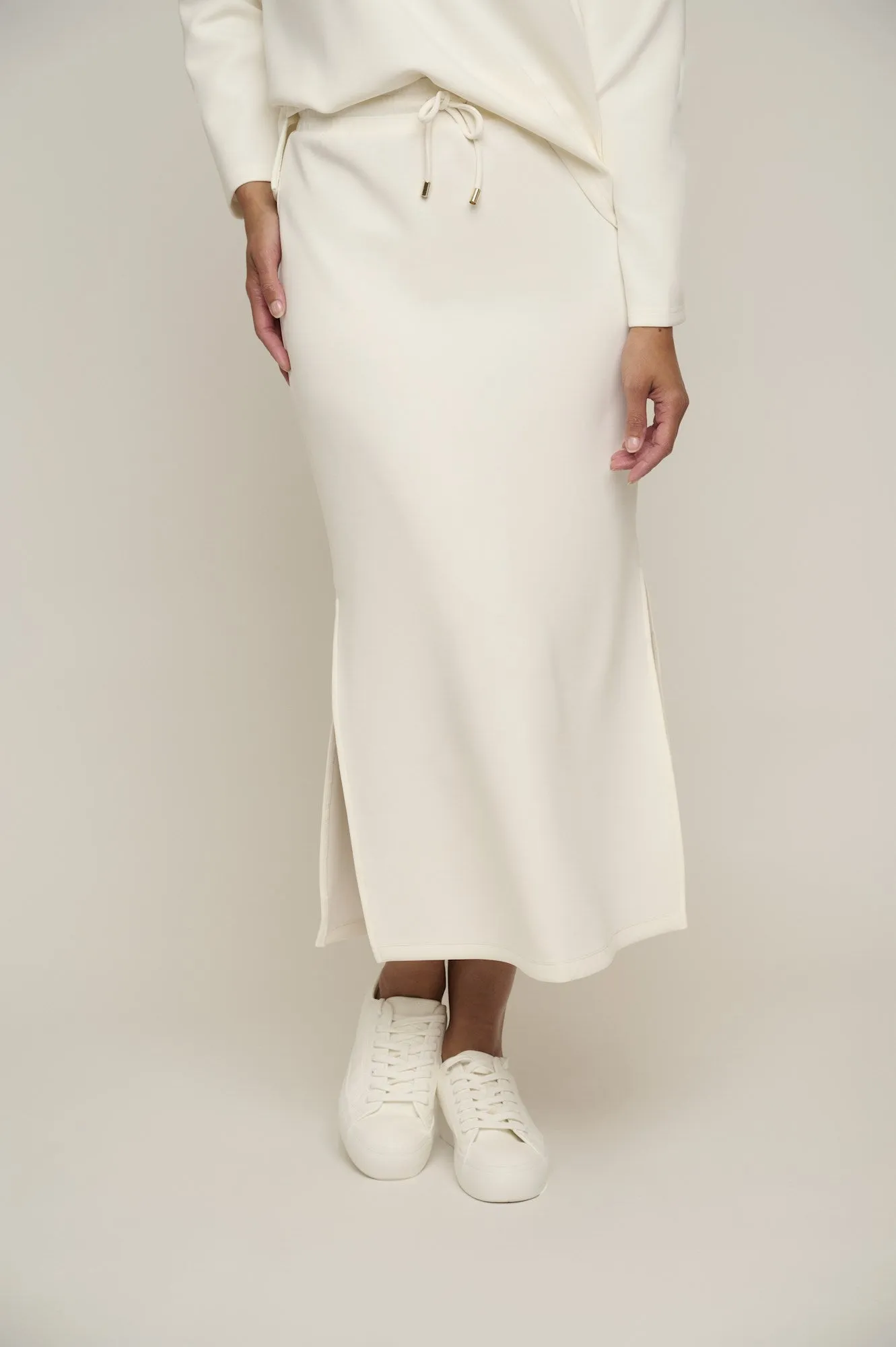 Rino&Pelle SANDY MIDI LENGTH SKIRT WITH SLITS