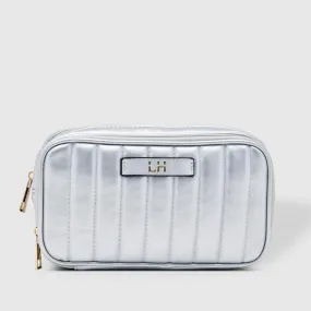 Rosie Makeup Case | Silver