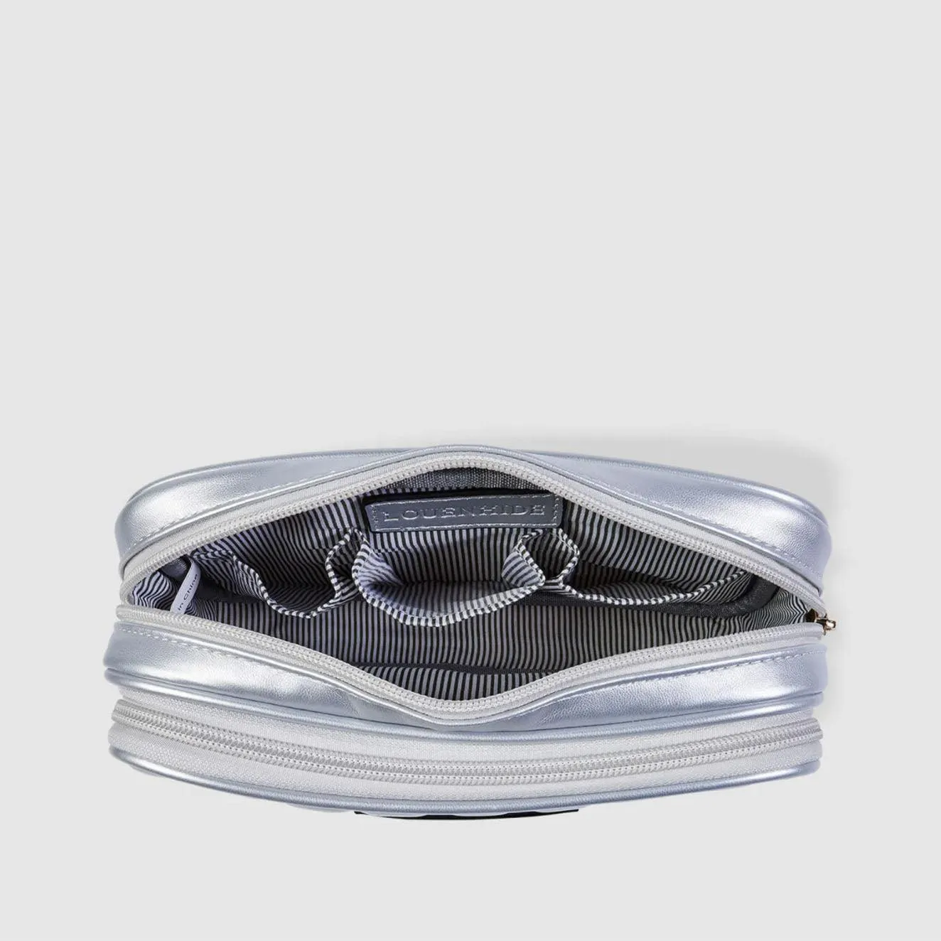 Rosie Makeup Case | Silver