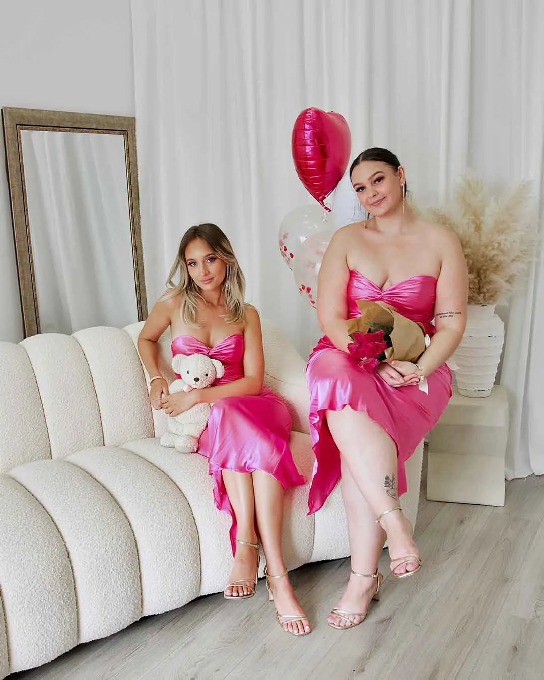 Sadie Maxi Dress - Hot Pink