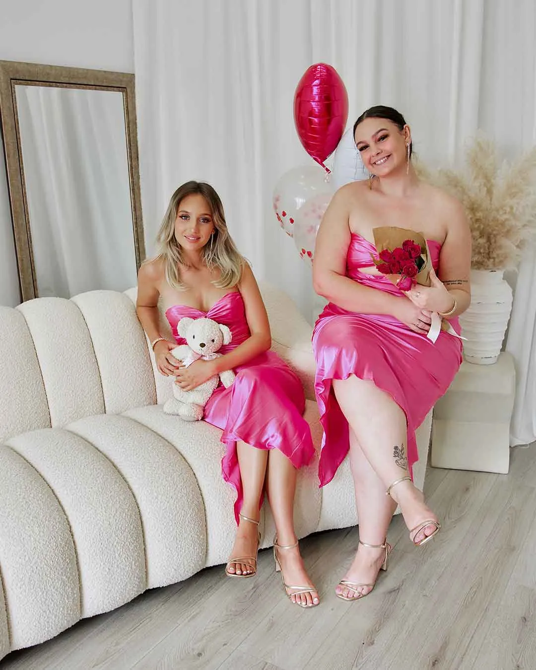 Sadie Maxi Dress - Hot Pink