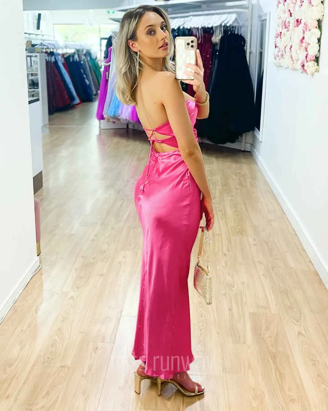 Sadie Maxi Dress - Hot Pink