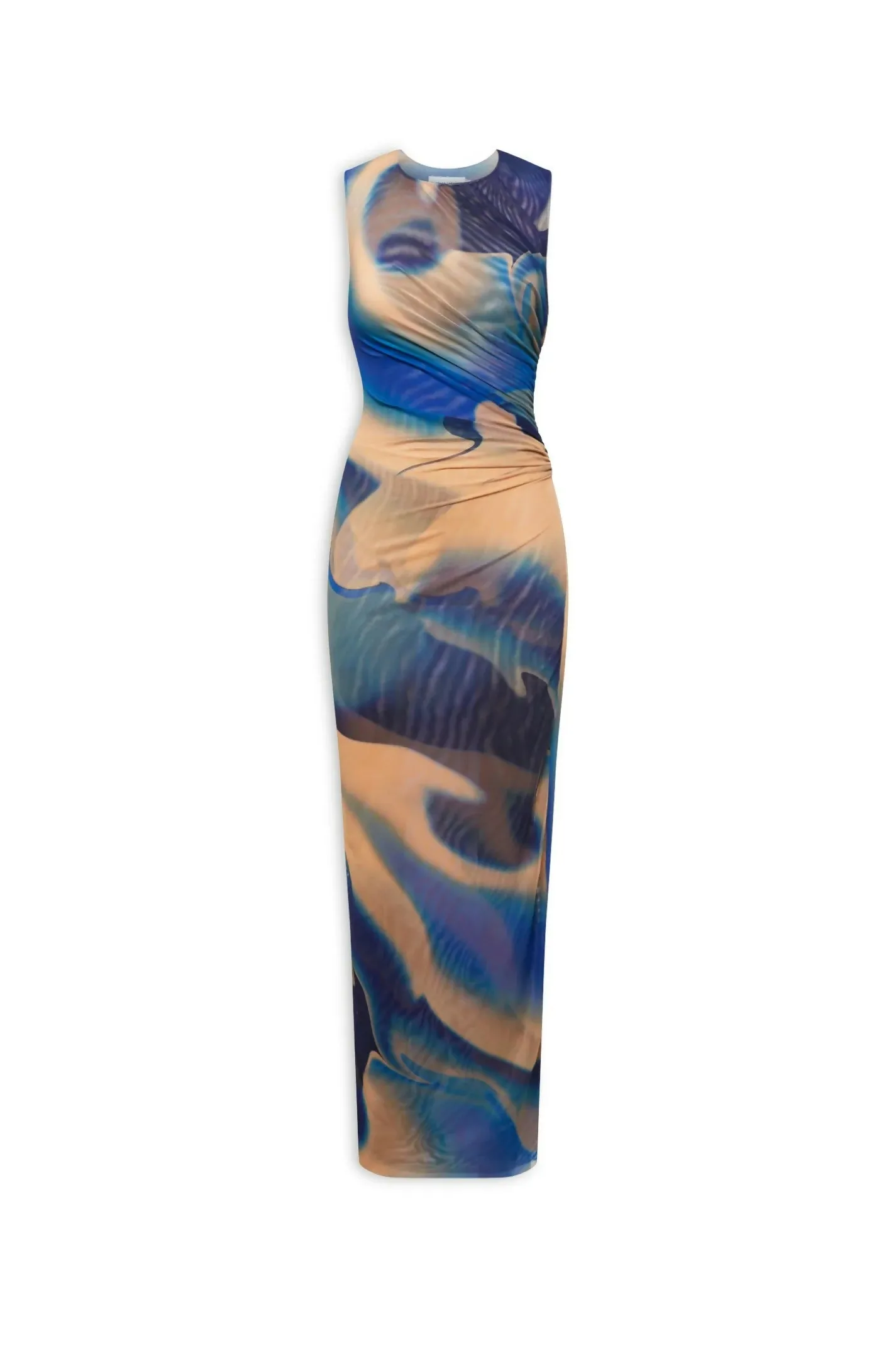 Scanlan Theodore Watercolour Dress Blue Size 8, 10 & 12