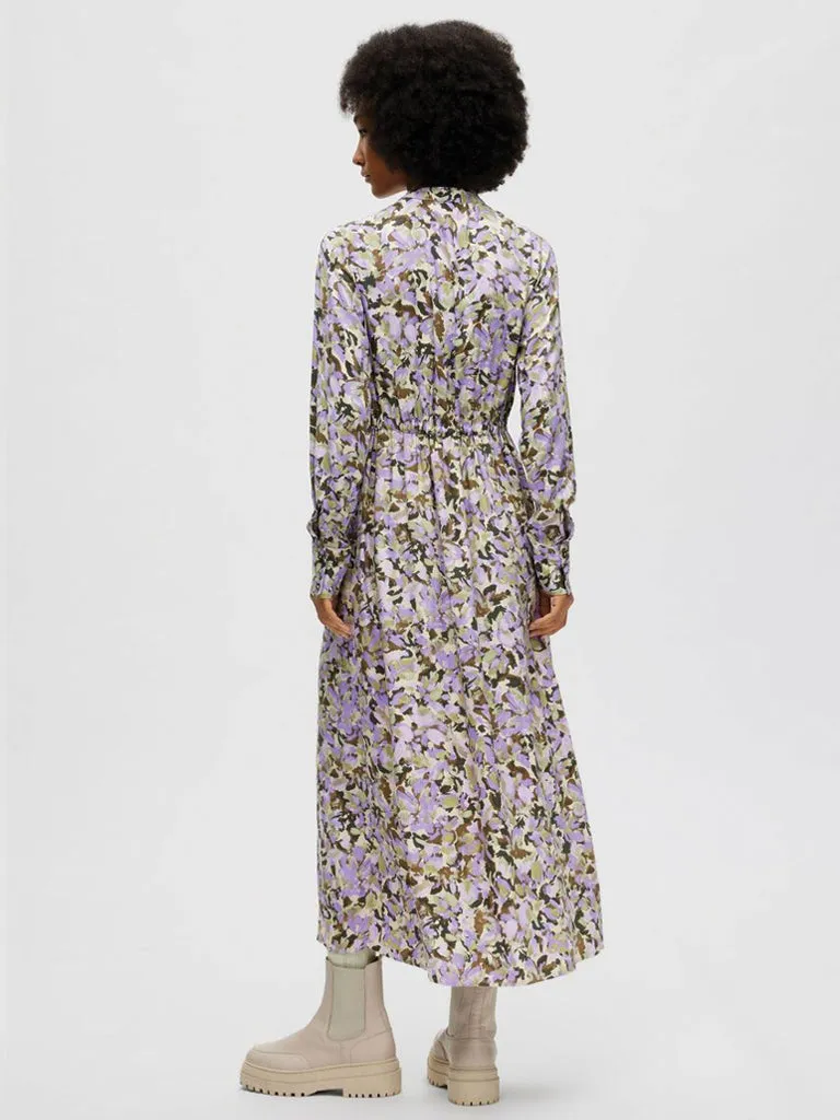Selected Femme Katrin Dress in Sandshell