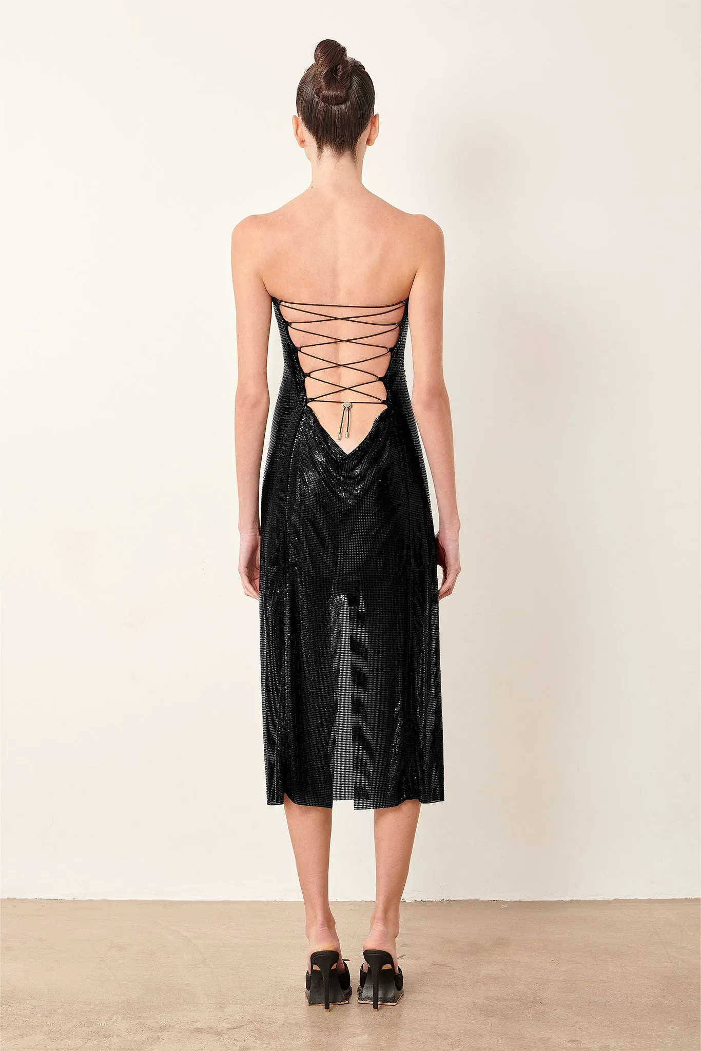 Selena Midi Dress Black