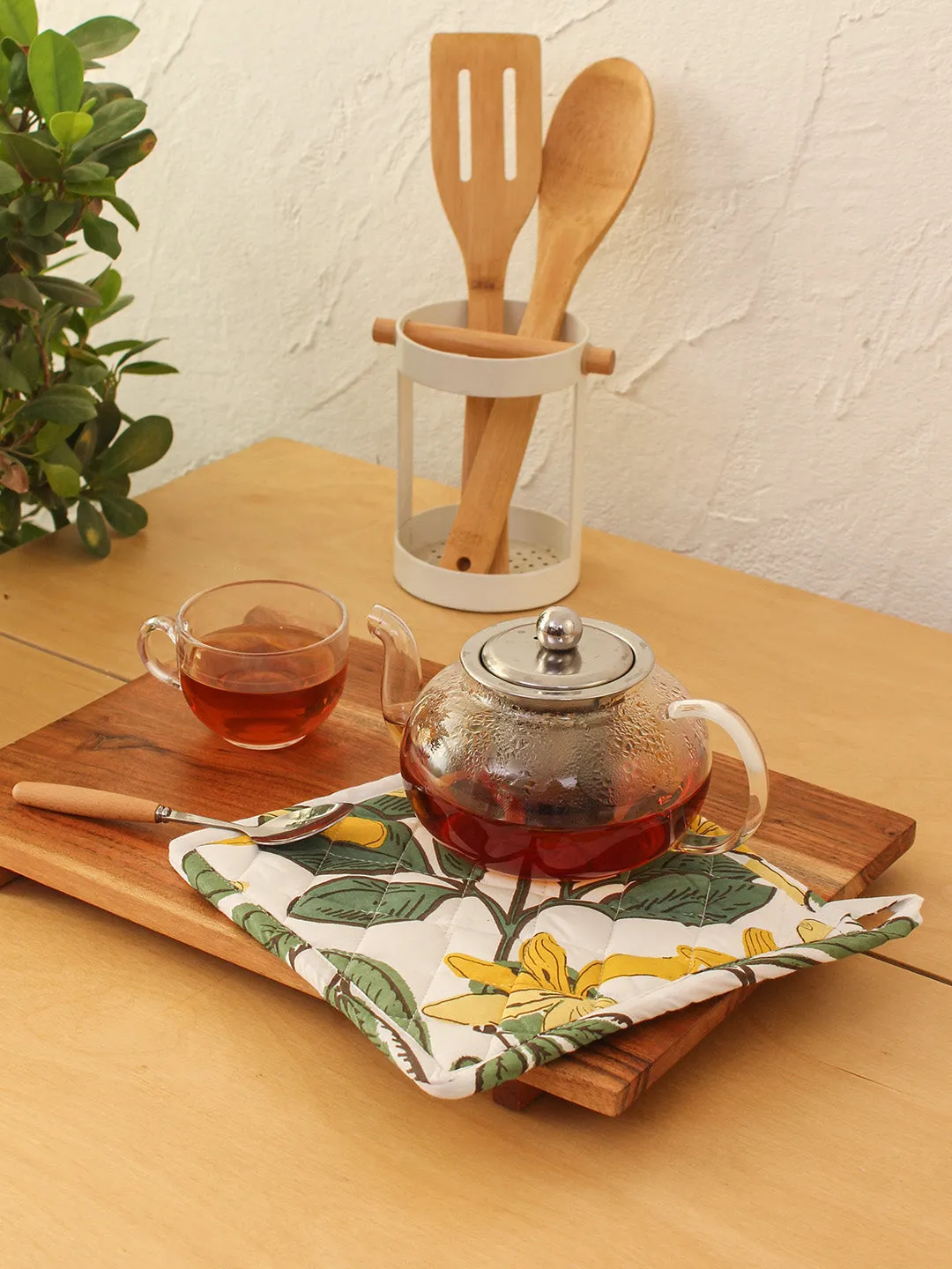 Senjana Pot Holder (Green)