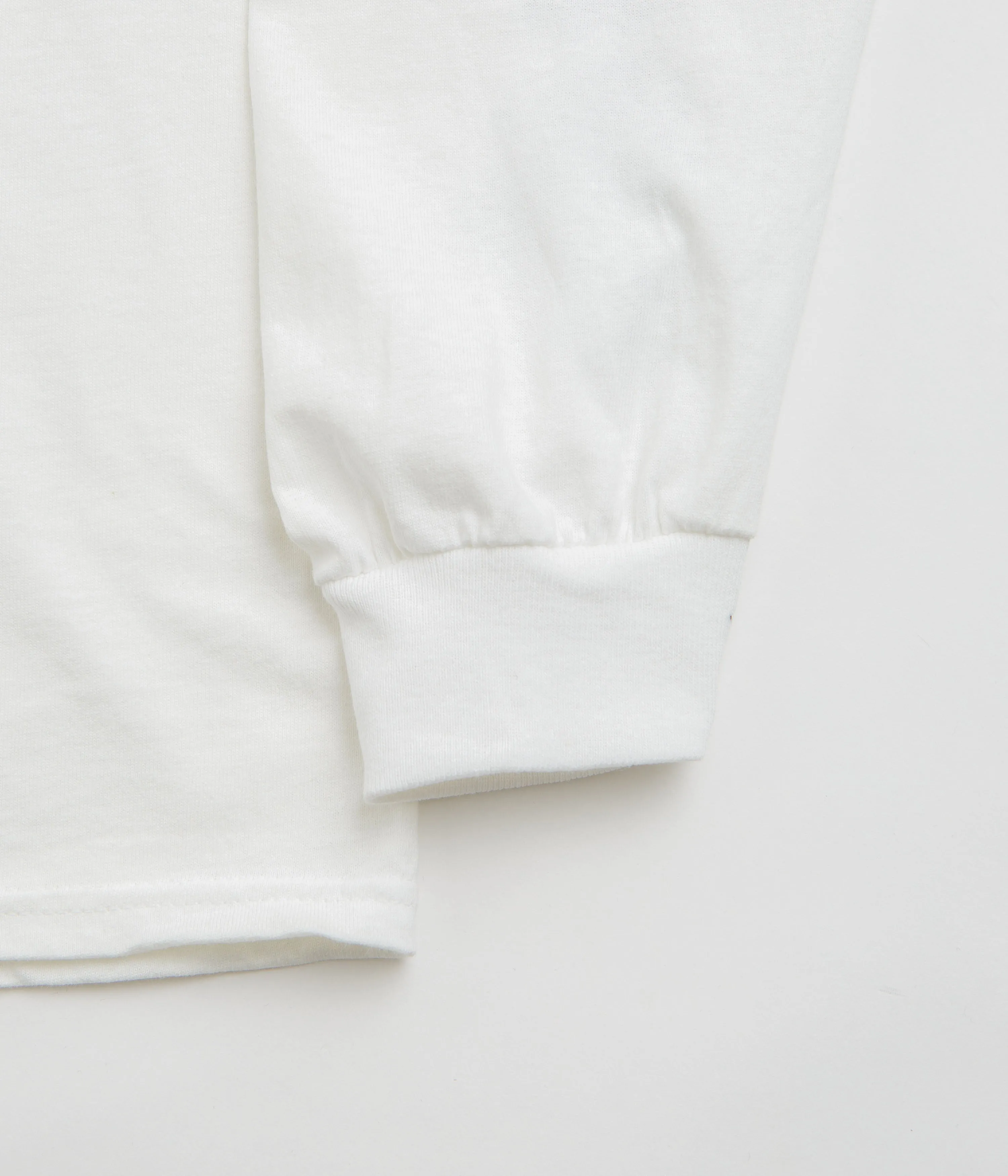 Sexhippies Primate Long Sleeve T-Shirt - White