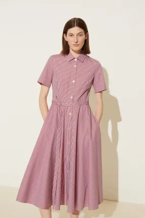 Shirt Dress - Wine
