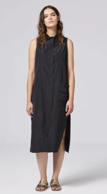 Shosh Taffeta Shirt Dress