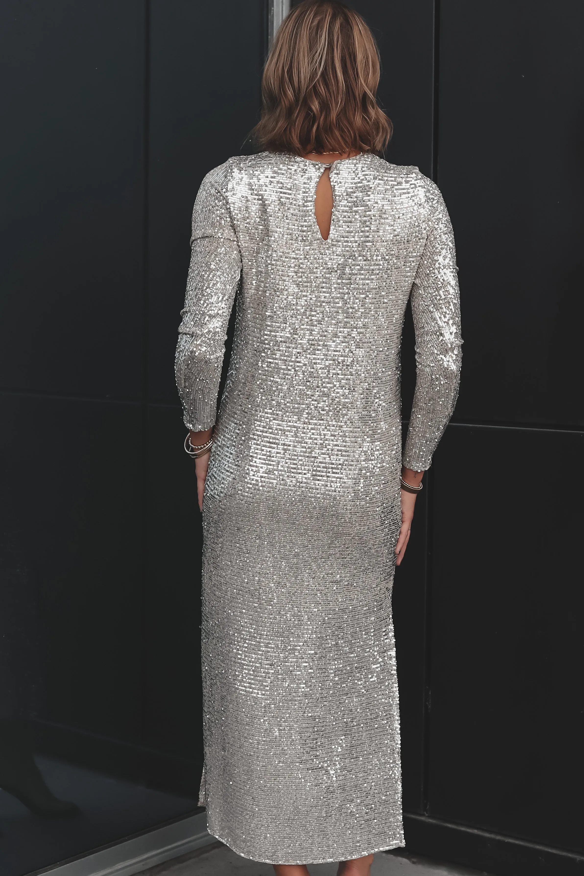 SHOW ME YOUR MUMU Maddison Platinum Dress