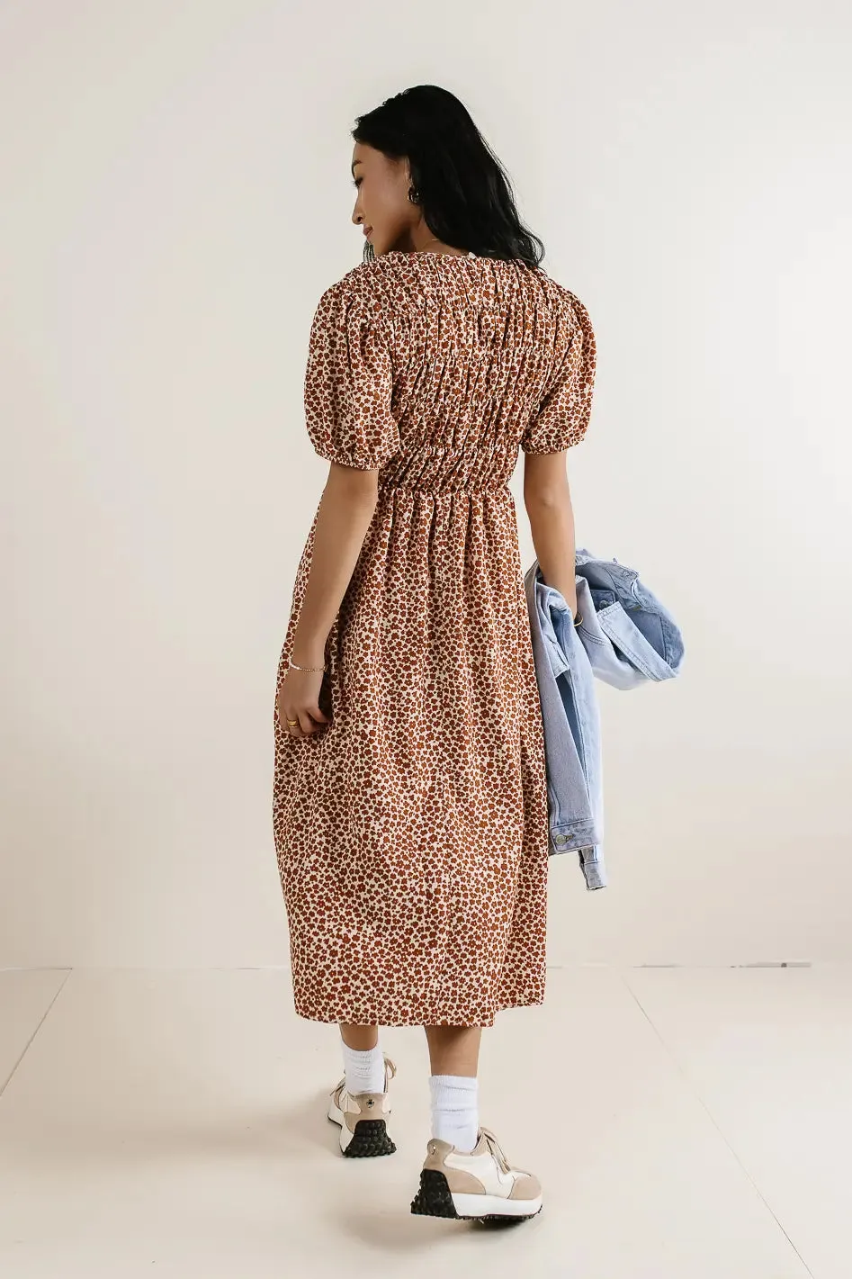 Shyla Floral Midi Dress - FINAL SALE