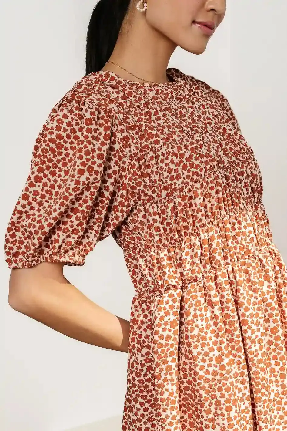 Shyla Floral Midi Dress - FINAL SALE