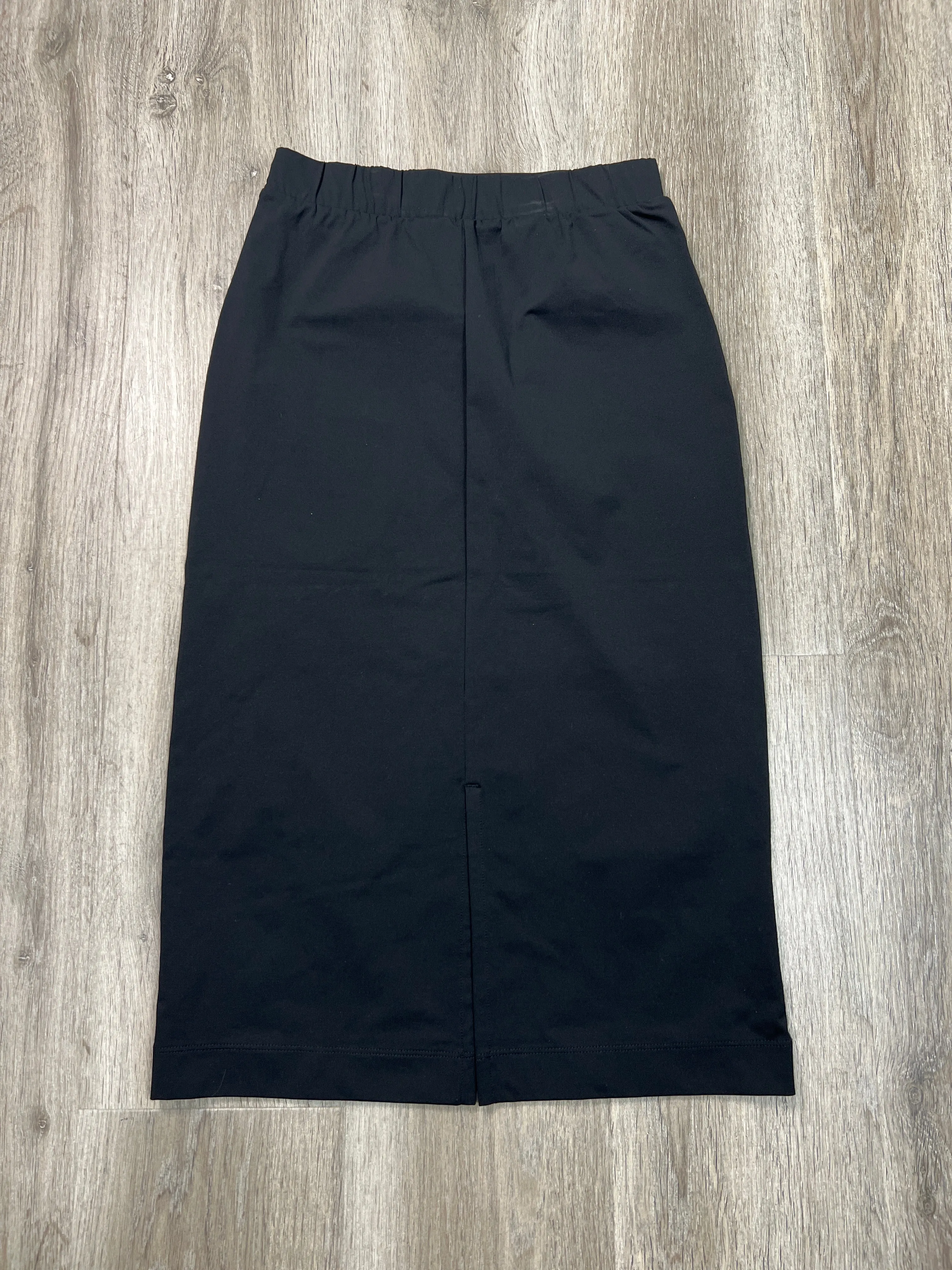 Skirt Midi By Uniqlo In Black, Size: Xs