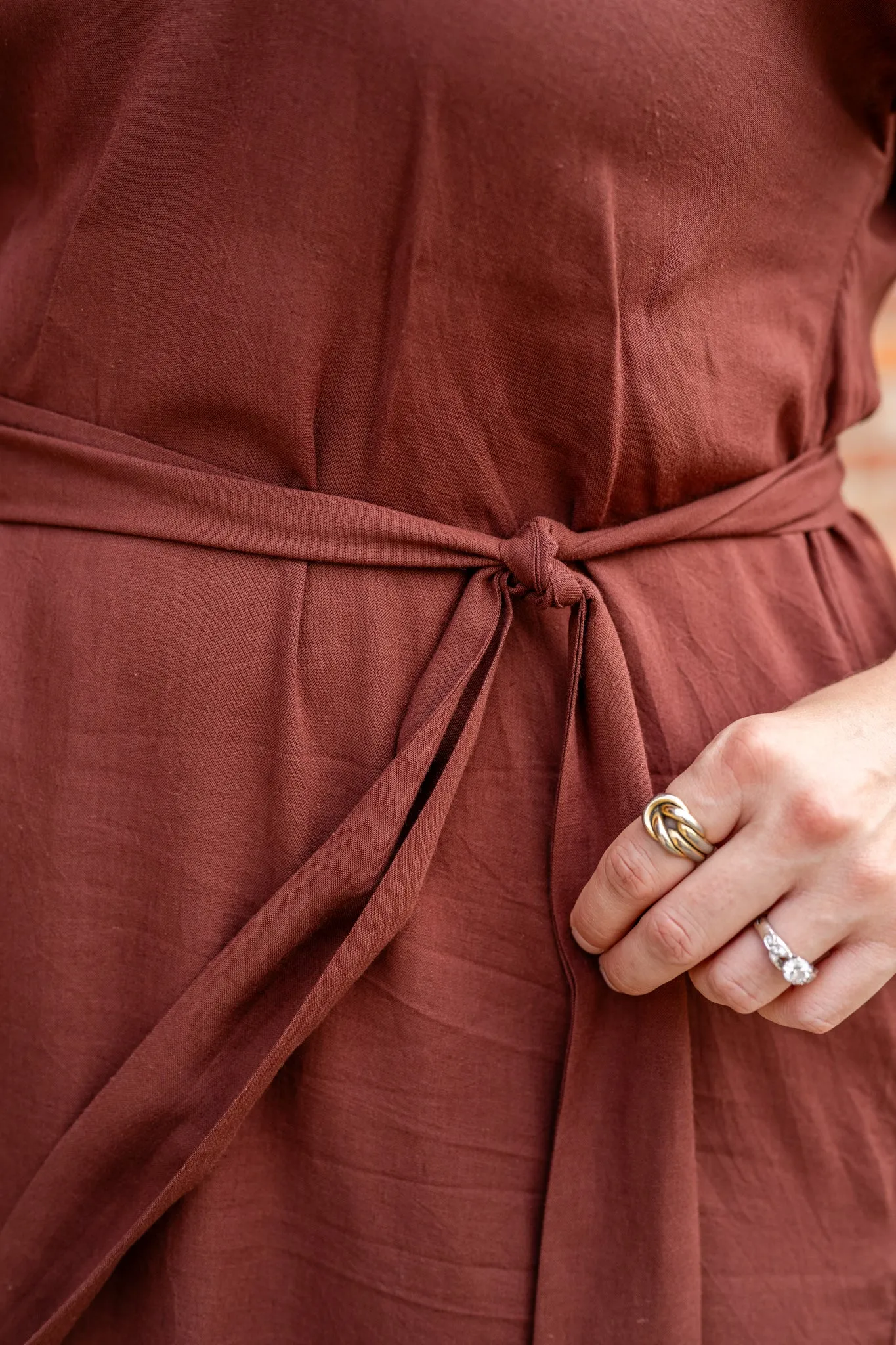 Sophie Dress with Scoop Neck