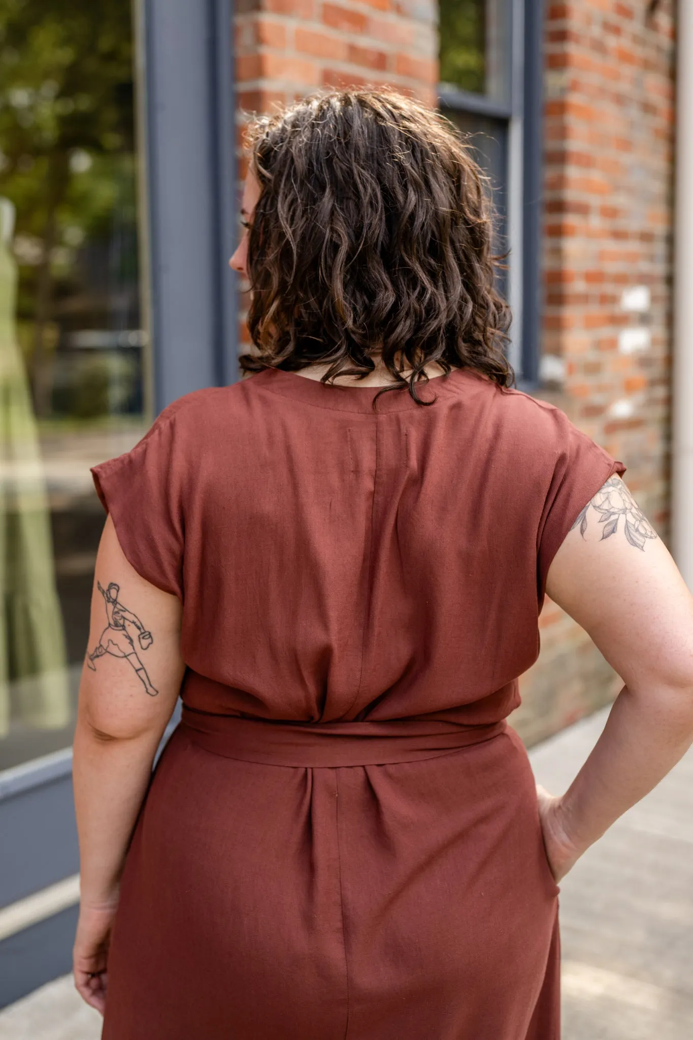 Sophie Dress with Scoop Neck