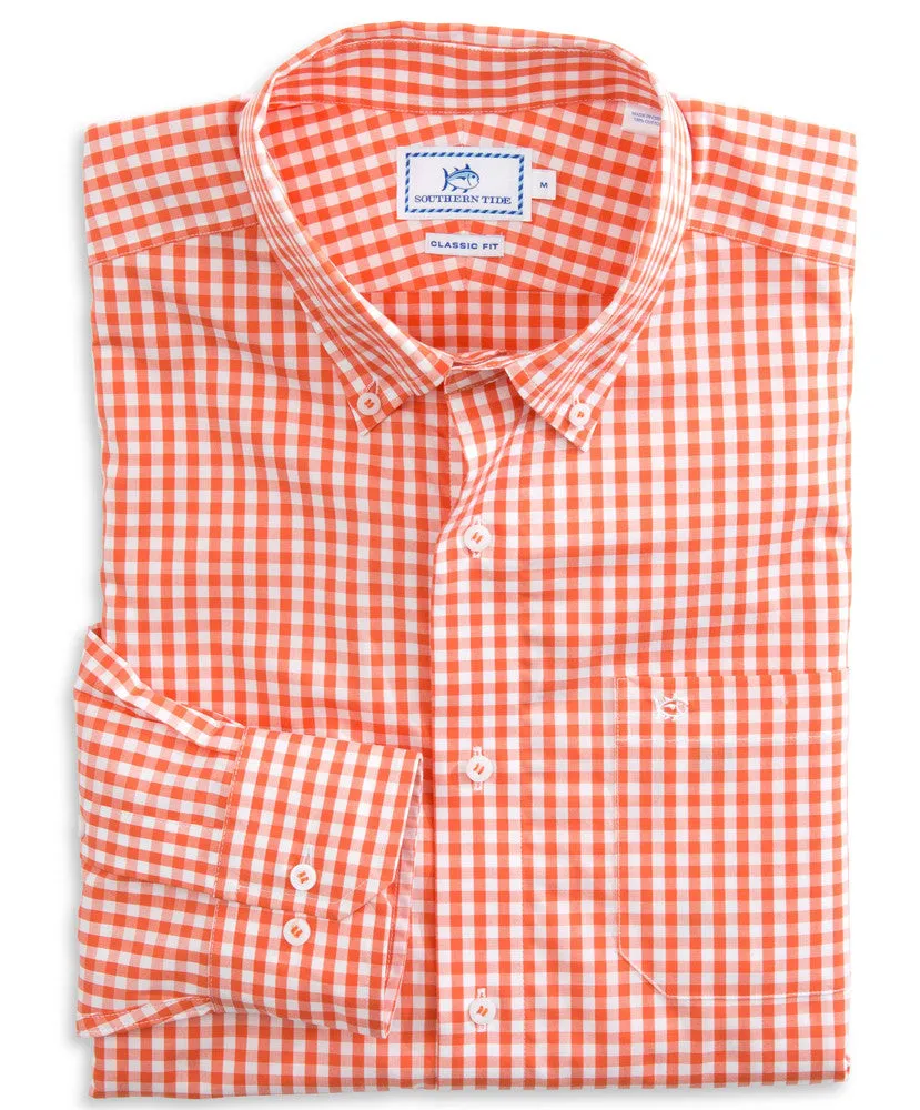 Southern Tide - Team Color Lowery Gingham Sportshirt